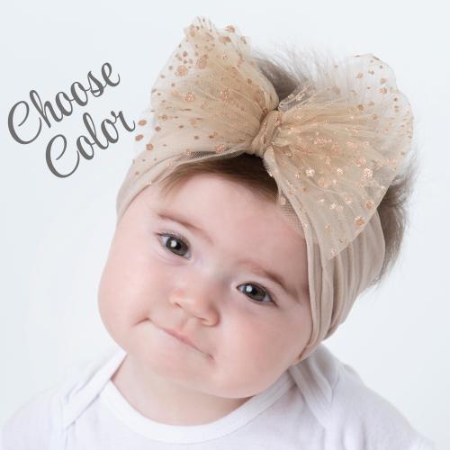 Baby Girl Headbands, Big Bow Baby Headband, Baby Girl Hair Bows, Newborn Headbands, Pink Toddler Hair Bows, Baby Girl Gift, Spring Baby Bows