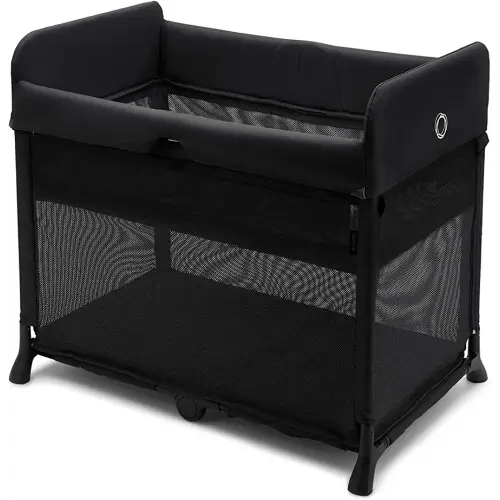 Bugaboo Stardust Playard - Portable Indoor and Outdoor - Foldable On The Go Play Yard - 1 Second Unfold - Black