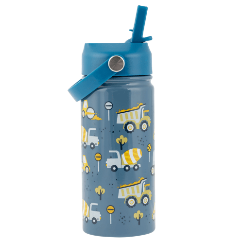 Stephen Joseph Stainless Steel Bottle w/Handle - Spoiled Sweet Boutiq - Spoiled Sweet Boutique