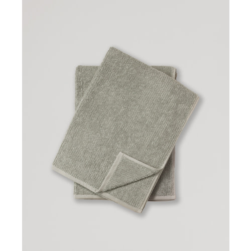 Organic Rib Bath Towel 2-pack