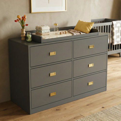Isabelle & Max™ Baby Changing Table Dresser With 6 Drawers & Reviews | Wayfair