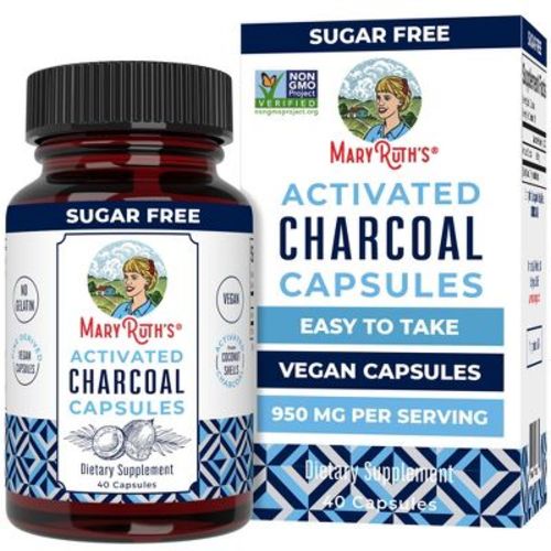 MaryRuth's Charcoal Capsules, 40 ct