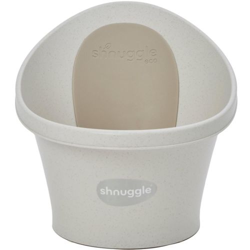 Shnuggle Baby Bath | Newborn baby bath Support with Bum Bump | Compact Bathtub for babies | Bath Seat Suitable from Birth Taupe