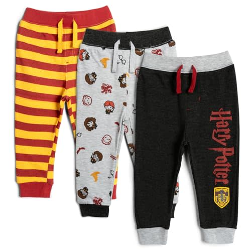 Harry Potter Baby 3 Pack Jogger Pants Newborn to Infant