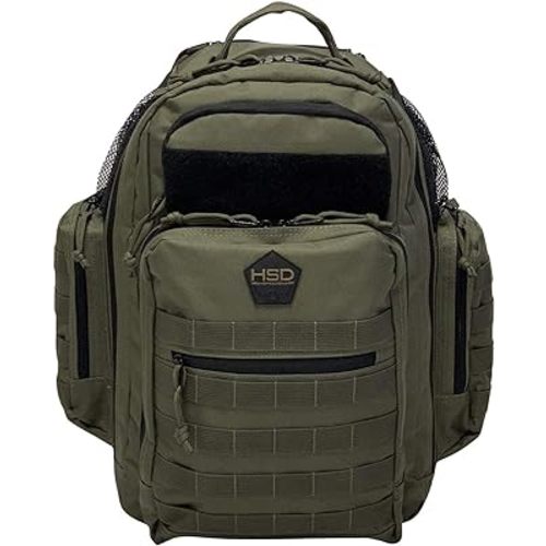 HighSpeedDaddy Baby Diaper Bag Backpack - Large Capacity Baby Bag - Military Grade Quality Multi-Purpose Bag for Dads & Moms