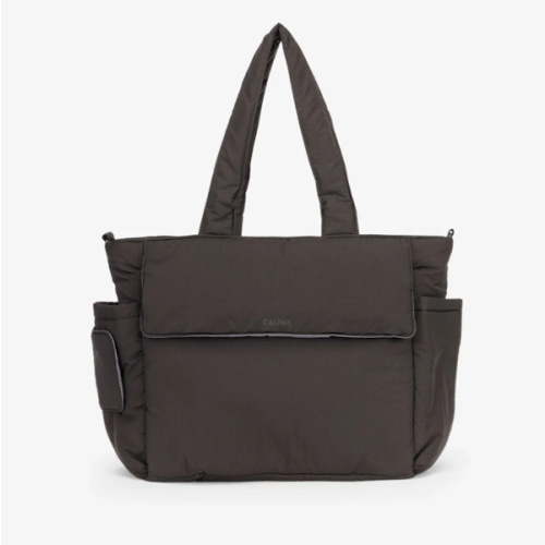 Diaper Tote Bag with Laptop Sleeve - BLACK
