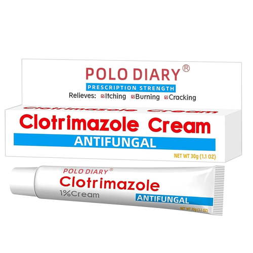 Antifungal Cream 1% USP (1 oz), Anti Fungal Treatment, Relieves Itching, Burning, Cracking and Scaling Associated Athletes Foot, Jock Itch, Ringworm and More Makeup Organizers