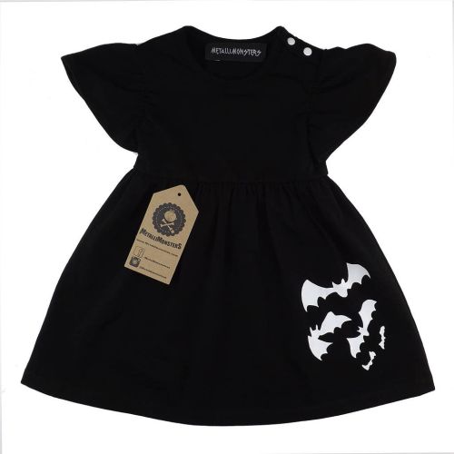 Black bats girls dress