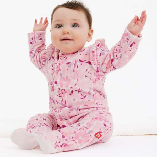 chloe velour magnetic parent favorite footie