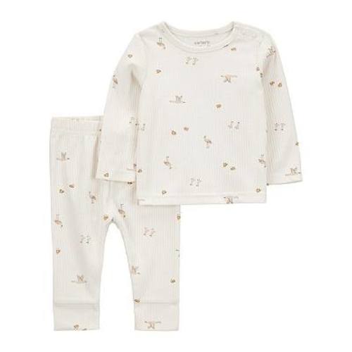 Baby Carter's 2-pc. Bird Print Long Sleeve Tee & Pant Set