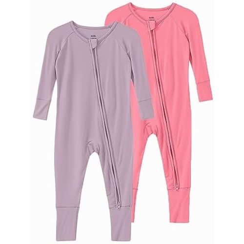 Baby Viscose from Bamboo Footless Pajamas Boys Girls Zippy Pjs Sleep 'N Play Romper - 0-24 Months