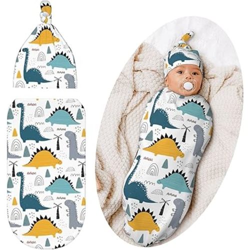 Cute Swaddle Blanket for Baby, Soft Swaddling for Newborn Unisex Baby Stuff, Shower Gifts