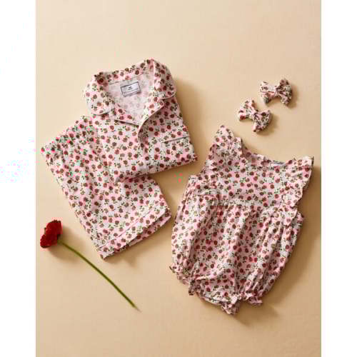 Infant's Ruffled Romper, Petite Petals - Petite Plume | Maisonette