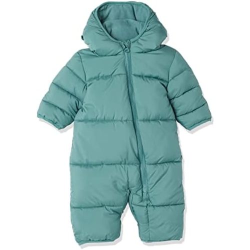 Amazon Essentials Unisex Babies' Water-Resistant Winter Puffer Bunting Suit
