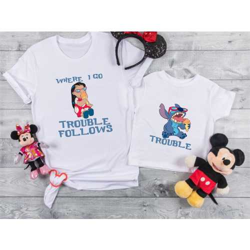 Lilo and Stitch Matching Shirt, Disney Stitch Shirt, Baby Stitch Tee, Funny Stitch Shirt, Family Disney Stitch Shirt, Lilo and Stitch Tee