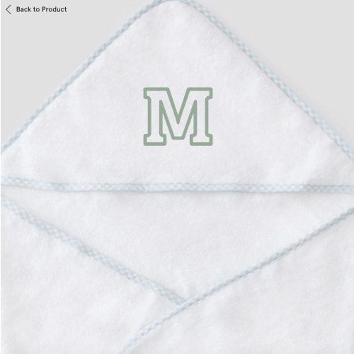 Baby Shower Hooded Towel Bundle | Weezie