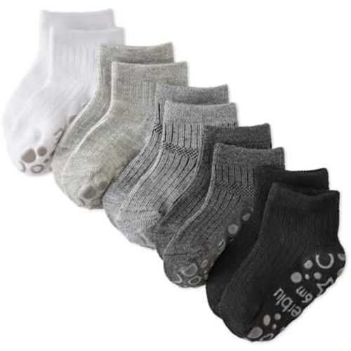 Butterblu Baby Zuri 5-pack Cozy Socks Sustainably Made for Infant, Newborn Baby, Toddler, Kids Boys, Girls