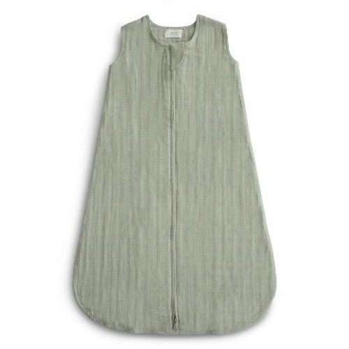 Mushie Extra Soft Organic Cotton Wearable Blanket - Sage