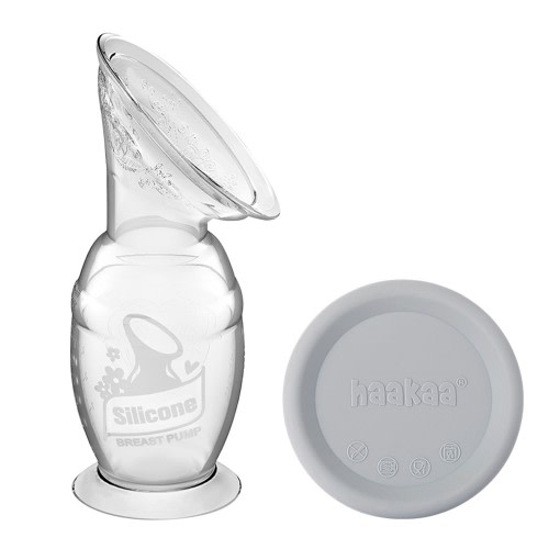 Haakaa Silicone Brest Pump & Cap 100ml