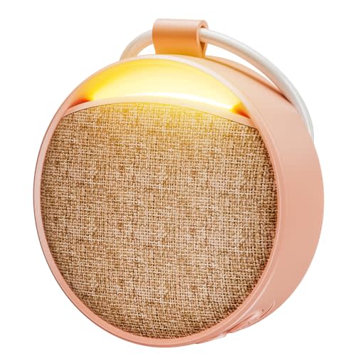 Hotmoon Omini SE Portable White Noise Sound Machine, 12 Soothing Sounds, 8 Night Light Colors, 4 Timers, Rechargeable Battery, Memory Function for Home, Travel, Office, Baby, Kid & Adult