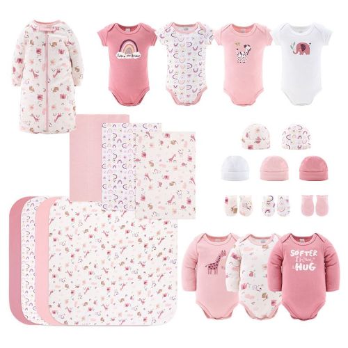 The Peanutshell 23-Piece Baby Gift Set for Size 0-3 Months