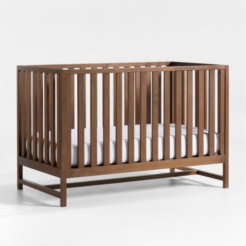 Taylor Walnut Baby Crib