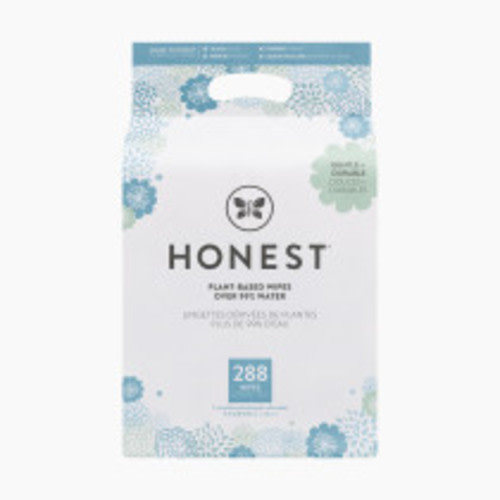 The Honest Company Clean Conscious Multi-Use Wipes | Hypoallergenic + Unscented for Sensitive Skin | Over 99% Water, Compostable, Plant Based, Baby Wipes | Geo Mood, 288 Count