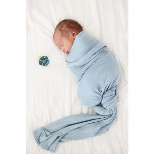All Solid Bamboo Knit Swaddle Blankets