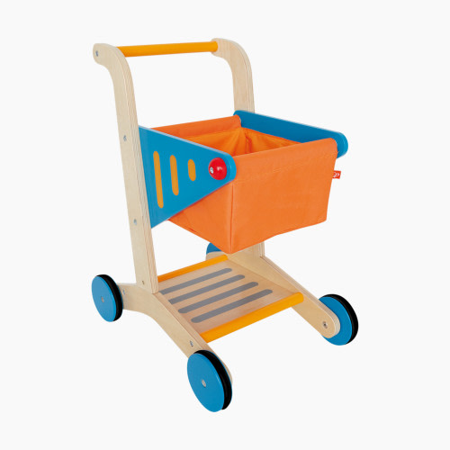 Hape Kid's Wooden Shopping Cart