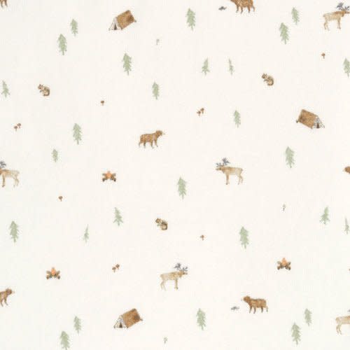 Campsite Print Cotton Swaddle Newborn| HALO