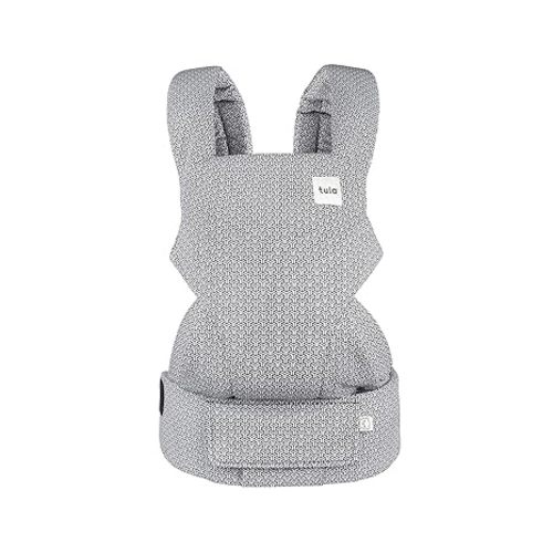 Baby Tula Explore Carriers - Breathable Baby Carrier Newborn to Toddler - Adjustable Toddler Carrier - Multiple Ergonomic Positions Front and Back - Ergonomic Fit for 7-45 lb - Linen, Sand