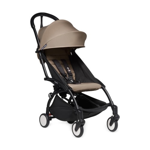 BABYZEN™ YOYO² Stroller Bundle with Frame & Color Pack, Black W Taupe