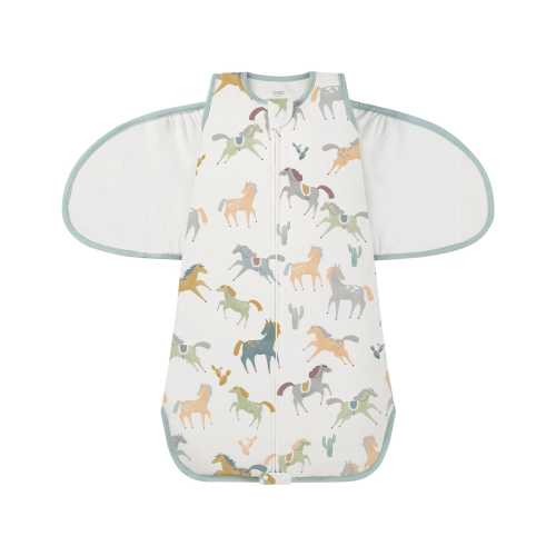 Organic Cotton Swaddle Sleep Bag - 0.5 TOG | Nest Designs