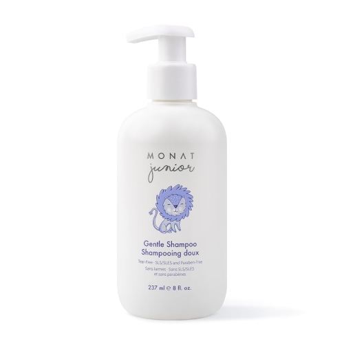 MONAT Junior™ Gentle Shampoo - A safe, Gentle and Non-irritating Hair Shampoo for children. All Natural Tear-free, Sulfate & Paraben-free - Net Wt. 237 ml / 8 fl. Oz