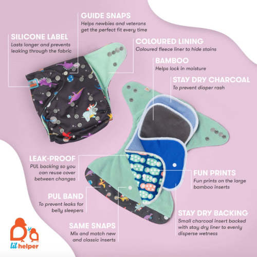 Award-Winning Cloth Diapers | Best Reusable & Leak-Proof Diapers