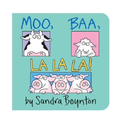 Moo, Baa, La La La! by Sandra Boynton, Board Book | Barnes & Noble®