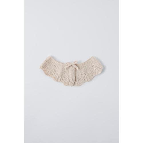 OPENWORK KNIT COLLAR - Ecru | ZARA United States
