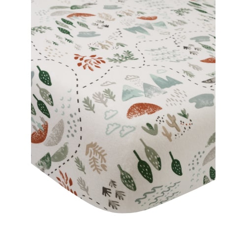 Modern Moments by Gerber Baby & Toddler Boy Ultra Soft Fitted Crib Sheet, White