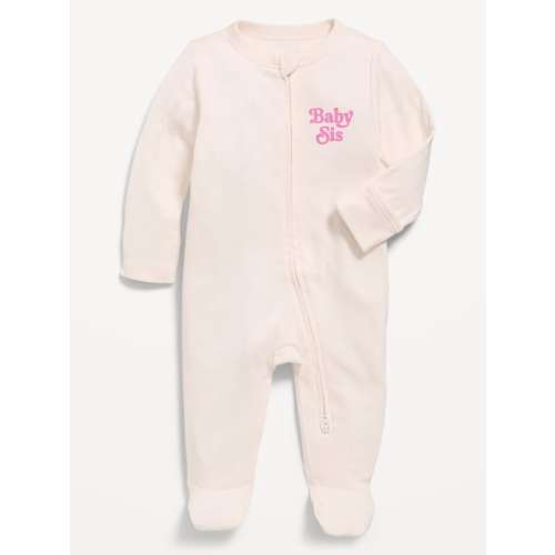 2-Way-Zip Sleep & Play Footed One-Piece for Baby