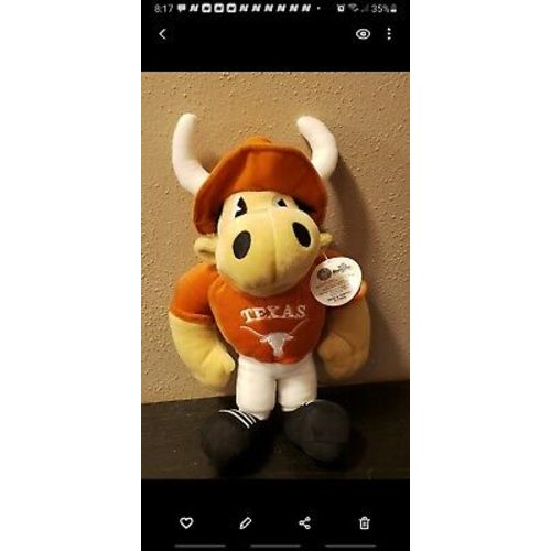 Collegiate Plush Novelty Texas Longhorns BEVO Licensed By Toy Factory | eBay