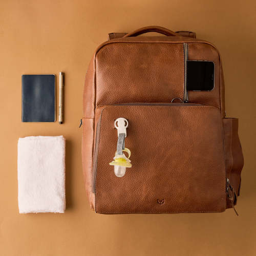 Diaper Bag Backpack · Tan