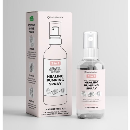 Pumping Spray - Organic, healing and moisturizing — Serenity
