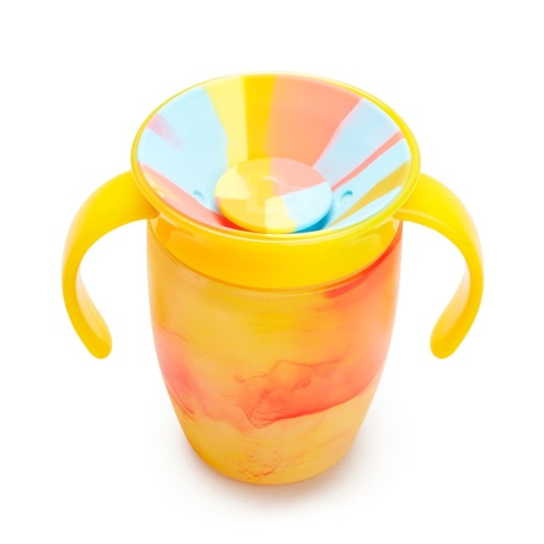 Miracle® 360° Tropical Swirl Trainer Cup, 7oz, Limited Edition | Baby Drinkware | Munchkin