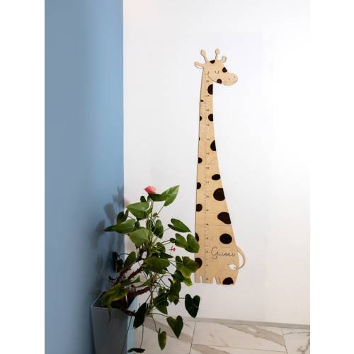 Safari Nursery Decor  Giraffe Growth Chart  Kids Height - Etsy