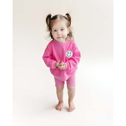Biker Shorts Set | Pink