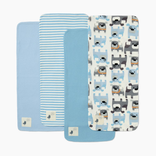 Small Story Burp Cloth (4 Pack) - Dapper Dogs
