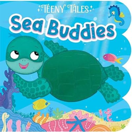 Little Hippo Books Sea Buddies Children's Books Ages 1-3 I Touch and Feel Books for Toddlers 1-3 I Best Kid's Books and Board Books I Children's Animal Books and Sensory Books