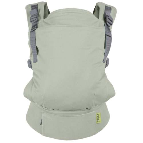 Boba X Linen Baby Carrier in Willow Green