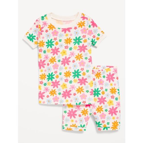 Printed Snug-Fit Pajama Set for Toddler & Baby