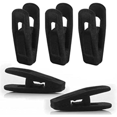 20pcs Velvet Hanger Clips, Hanger Clip for velvet hangers,Plastic Hanger Clips